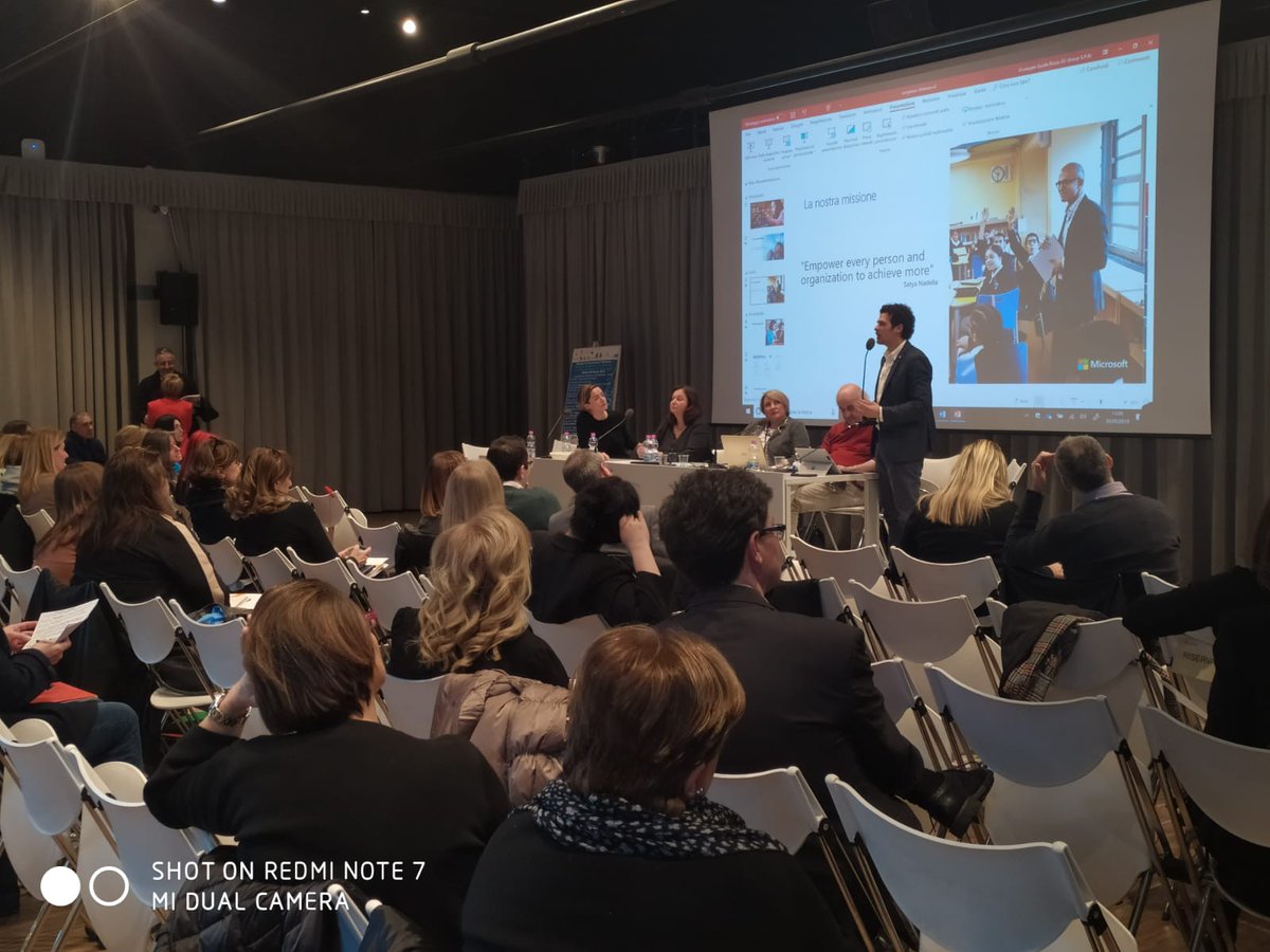 guidoriz's tweet photo. Oggi a Prato con #Aid a parlare di #inclusione e #accessibilità con @Office365 e #Windows10 
Non ci fermiamo mai🤩

#Microsoft 
@candocandi @delsolef https://t.co/oQ7ElsIT8D