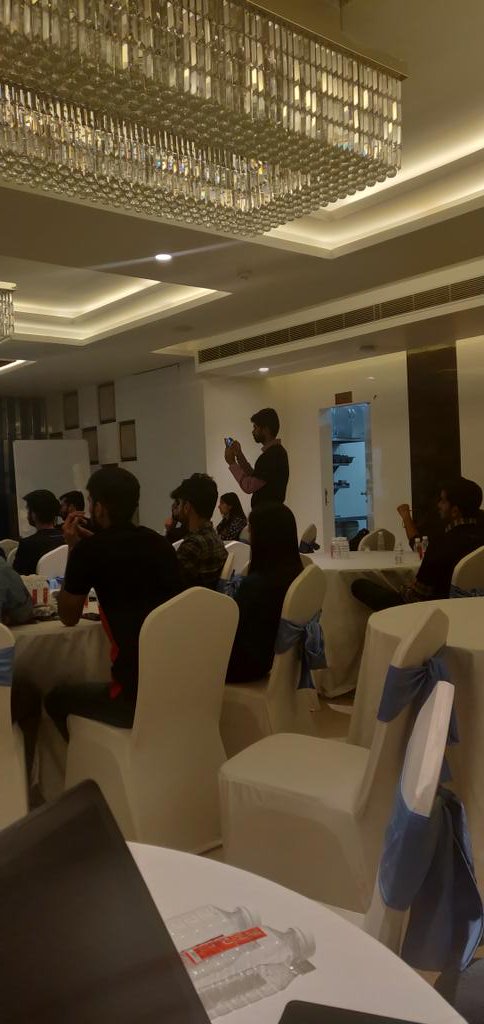 romesh_kumar816's tweet photo. Jaipur Mulesoft community is up and getting familiar with the community members
#JaipurMeetMulesoft @VIJAYKUMAWAT_16 https://t.co/XTlv99mYjg