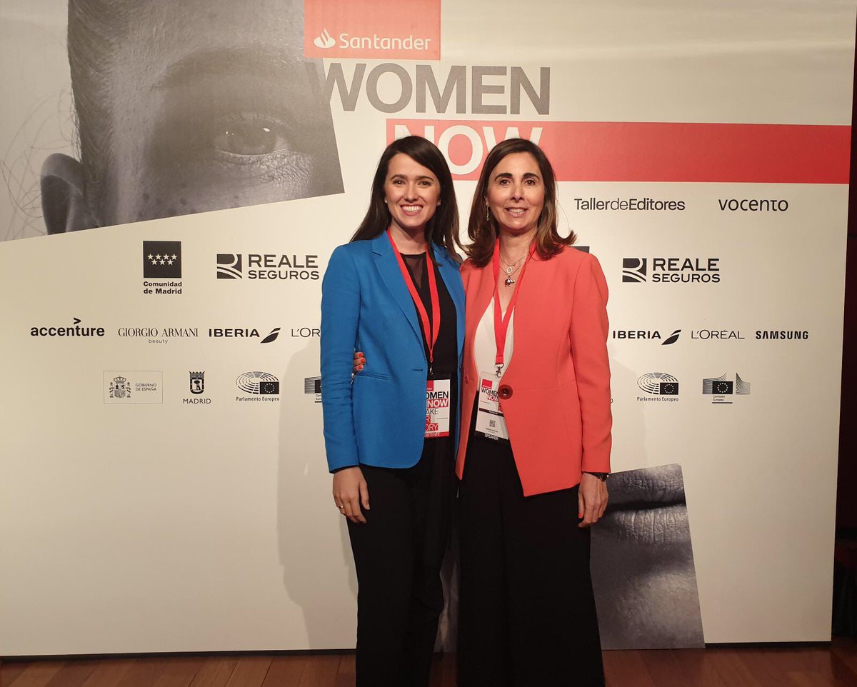 EllevateMAD's tweet photo. Ha sido un honor participar en el primer Foro europeo de #mujeres. Felicidades a todo el equipo de @WomenNOWSP por cuidar todos los detalles y especialmente a @LauraGalarreta por hacer un sueño realidad .. show must go on!!!! #SantanderWO19 #TimeIsNow https://t.co/LhKrv7mFwL