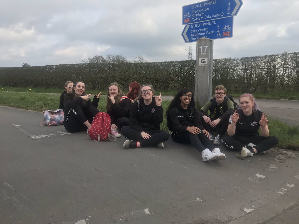 We made it to mile 17! Only 4 more to go! #uclandoit <a href="/UCLanSU/">UCLan Students' Union - INACTIVE</a>Activity @UCLanSU