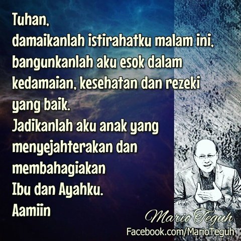 marioteguh's tweet photo. Aamiin ... 💖💝💗

.#doa #doamalam #MarioTeguh #mtgw #motivator #motivatorindonesia #pemulihjiwa https://t.co/fda2QbgXE1 #bangunjiwa #aamiin https://t.co/9i3fcUFf7P