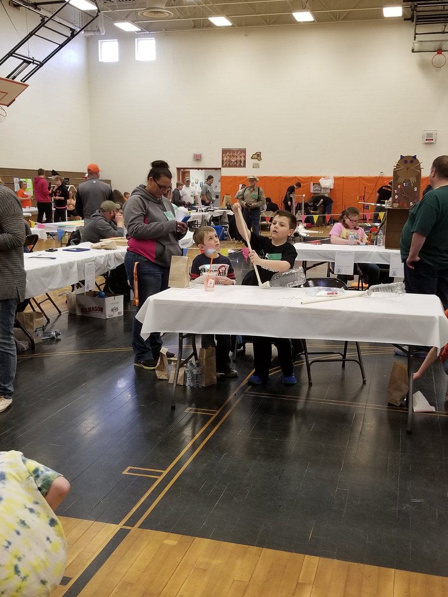esinski's tweet photo. Twin Tier Maker Expo going on today at Wellsville Elementary School from 9-2.  Stop by &amp; enjoy the fun! #WESOnePRIDE @WellsvilleCSD https://t.co/aYg14QkHzZ