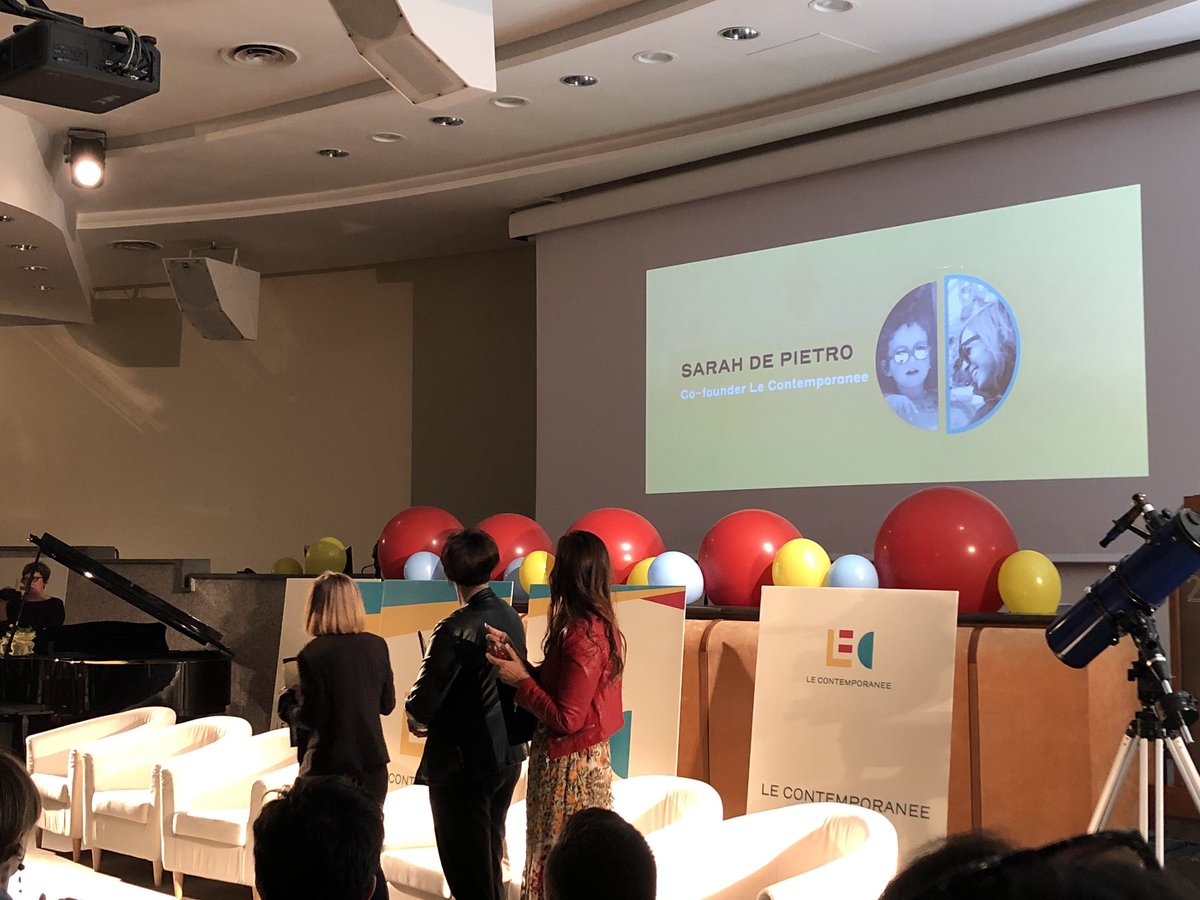 E ci siamo anche noi oggi a #Lecontemporanee !!!