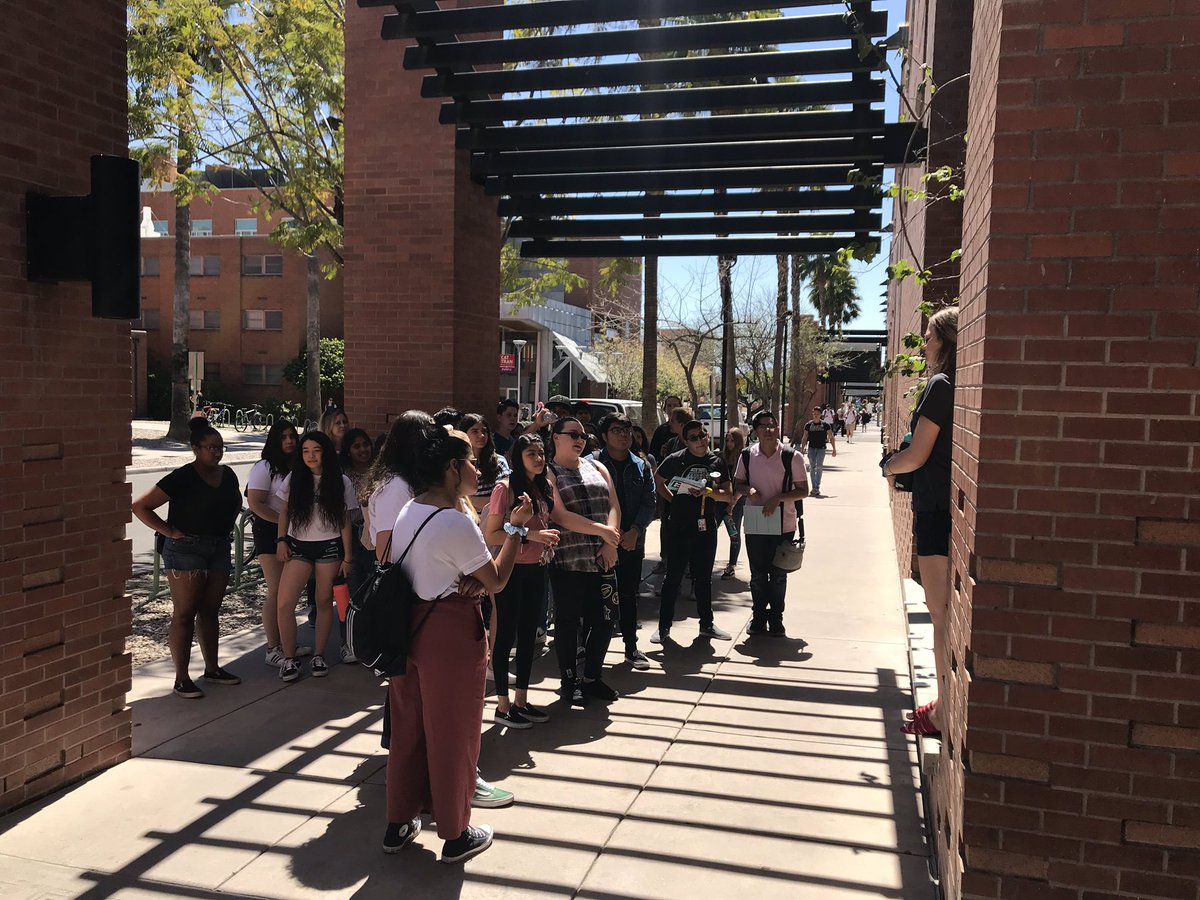 mm_avid's tweet photo. AVID College Roadtrip Day 1: University of AZ with Freshmen &amp; Sophomores. Wildcat Dreamin’ has begun! #avidfamily #TheRedMtnWay https://t.co/TW9kPBrXWJ