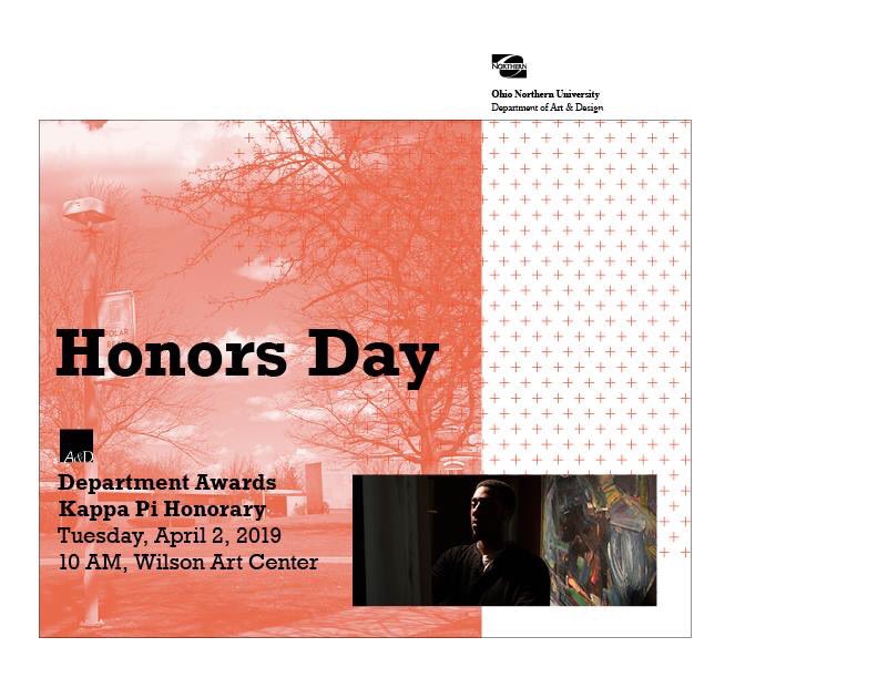 ONUArtandDesign's tweet photo. Honors Day at #OhioNorthern will be held Tuesday, April 2; #KappaPi induction starts at 10am. #Awards https://t.co/ZKCglKKdac