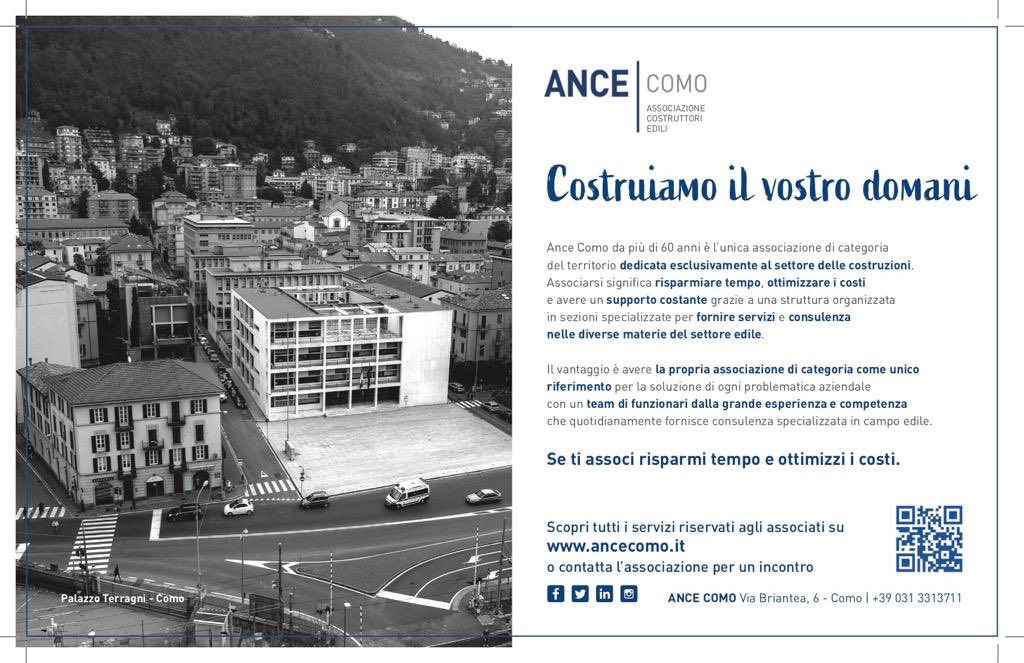 Se ti associ risparmi tempo e ottimizzi i costi! 
Visita il nostro sito per maggiori informazioni! 
#ance #ancecomo #associazionecostruttori #edilizia