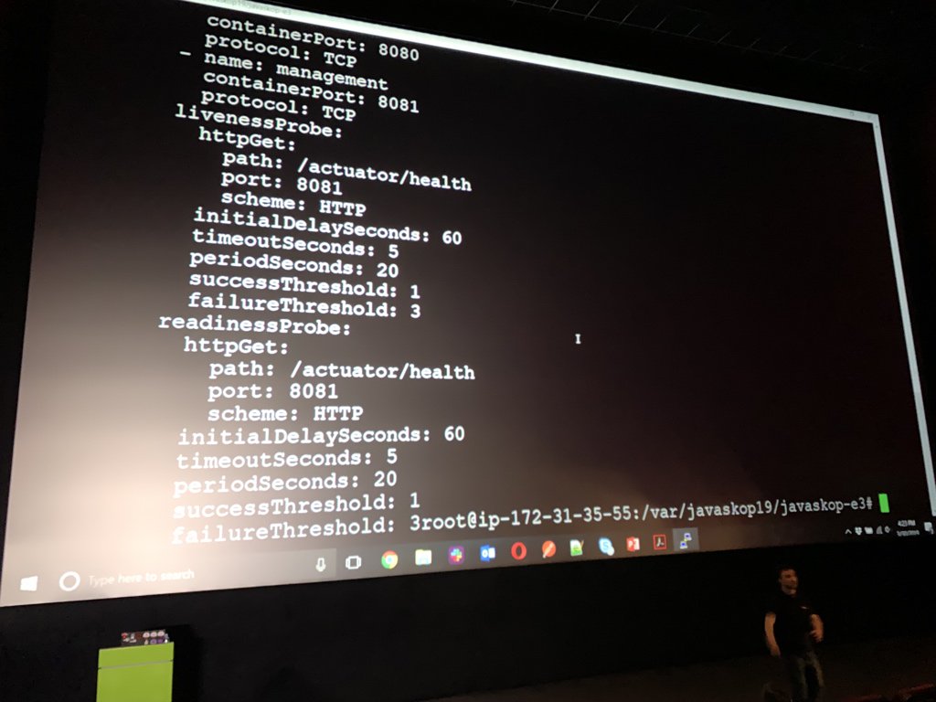 JavaUserGroupMK's tweet image. Use kubernetes smart. Avoid trhe classical anti-patterns #JavaSkop