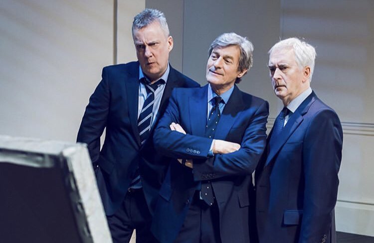 We are also bidding farewell to these dashing gents. <a href="/ARTtheplay/">ARTtheplay</a> UK tour ends today and boy has it been a success! #NigelHavers #StephenTompkinson #DenisLawson 📸 <a href="/MrMattCrockett/">Matt</a>