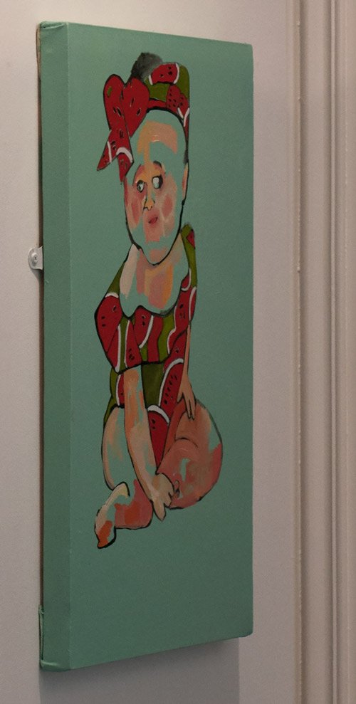 HOLLY OSBORNE uses the innate 'cuteness' of babies to unsettle via a disquieting &amp; oblique sense of humour. '#CUTEBABIESOFINSTAGRAM' - first Highland exhibition of new work by <a href="/hollyceosborne/">Holly Osborne</a> <a href="/Upstairs_HRI/">UPSTAIRS</a> UNTIL Fri 26th April holly-osborne.com #contemporaryart #Inverness