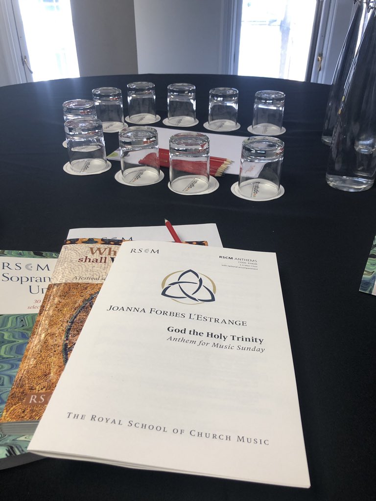 In Birmingham for for the <a href="/RSCMCentre/">RSCM Centre</a> conference today. Now discovering lots of new music...