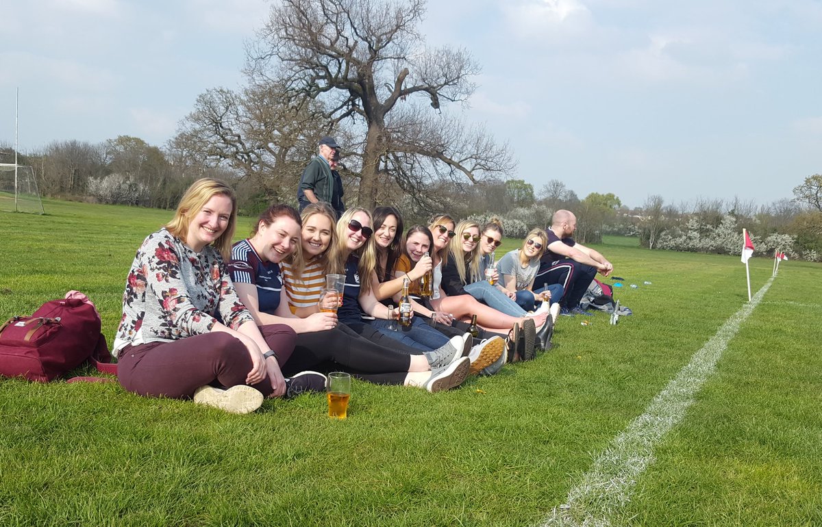 Great support in a sunny Greenford 
<a href="/LondainGAA/">London GAA</a> IFC prelim game v <a href="/HarlesdenHarps/">HarlesdenHarpsGAA</a> just about to start.
The Ladies were unfortunate to lose against <a href="/KKGLGF/">KKG LADIES G.F.C</a> earlier #TakeYourPointsAndThePointsWillCome
#TMC 🇶🇦🇶🇦