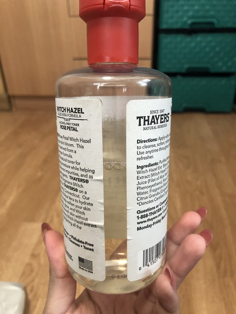 shittydamnit's tweet photo. Thayers witch hazel rose petal 300บาท ส่งฟรี #ส่งต่อคสอ #ส่งต่อสกินแคร์ #ส่งต่อเสื้อผ้า #ส่งต่อ https://t.co/S7U58qUhGb