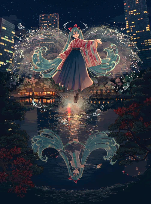 #平成最後に自分の代表作を貼る
趣味で描いた絵への執着が割と強いと再確認したので、肝に銘じて新元号世界を生きたい(目標) 