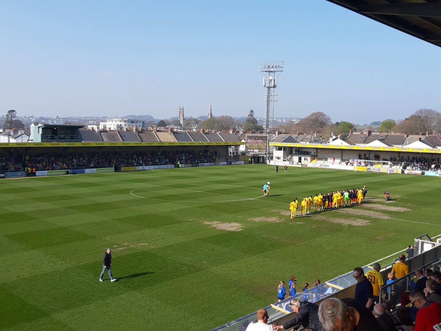 Come on you yellows   and happy birthday tomorrow Herb Alpert    