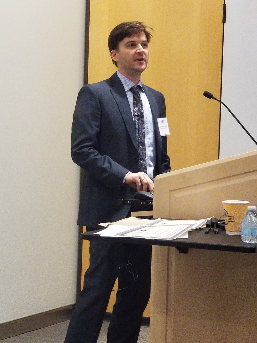 DrKittyKat's tweet photo. Dr. Ryan McCormack discusses the integration of buprenorphine treatment of opioid use disorder in the ED. #opiateusedisorder #buprenorphine @SAEMonline @GWEMresidency @ACMeltzer #SAEMmidatlantic2019 https://t.co/oCvI20Pl9J