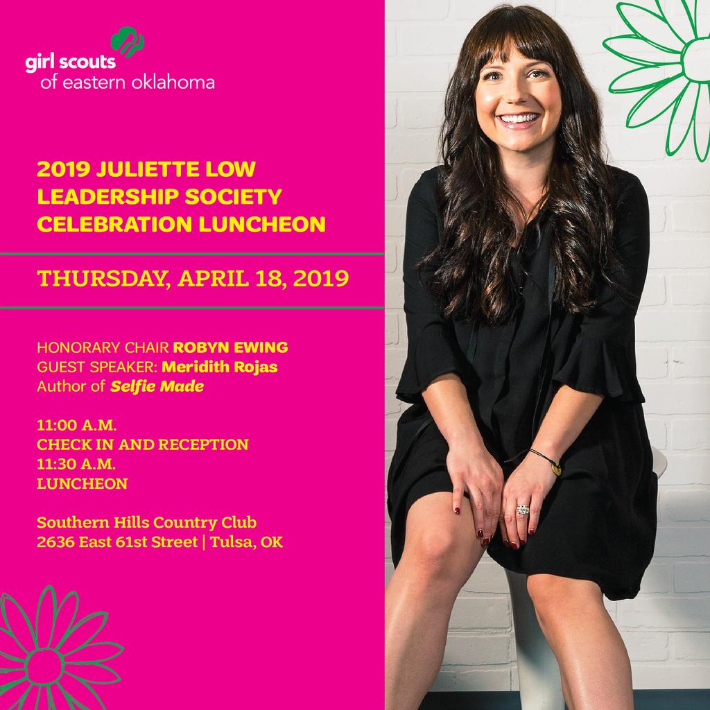 Meet Meredith (<a href="/MValiando/">Meridith Valiando Rojas</a>) ! She has emerged as one of the most sought after thought leaders on the subject of Gen. Z. Come hear her speak at our annual Juliette Low Leadership Society Luncheon on April 18. bit.ly/2XWYBxy