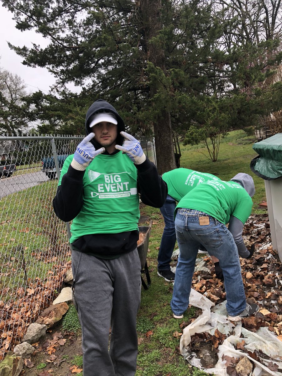 Phi lamb helping out with #NSUbigevent2019