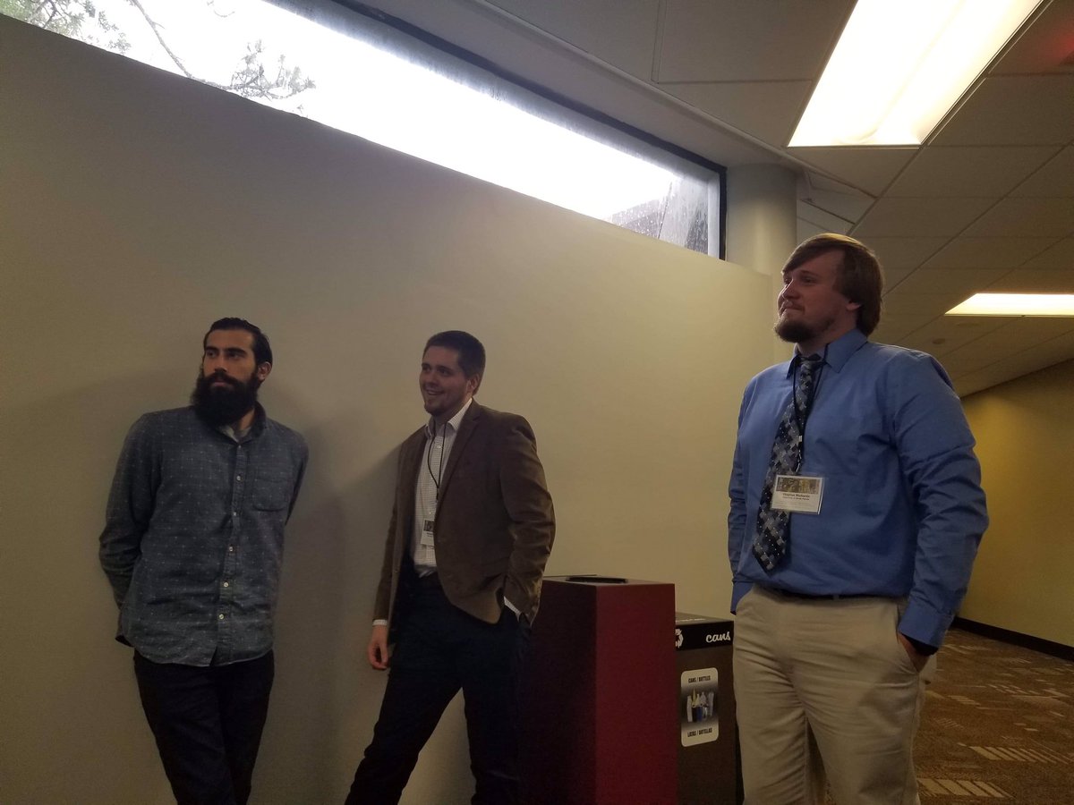 pat_rho's tweet photo. Our amazing PAT members present today at the 2019 Regional Conference at the University of North Florida! We wish them luck! #usfhistory #PhiAlphaTheta https://t.co/VyUpfcMnzp