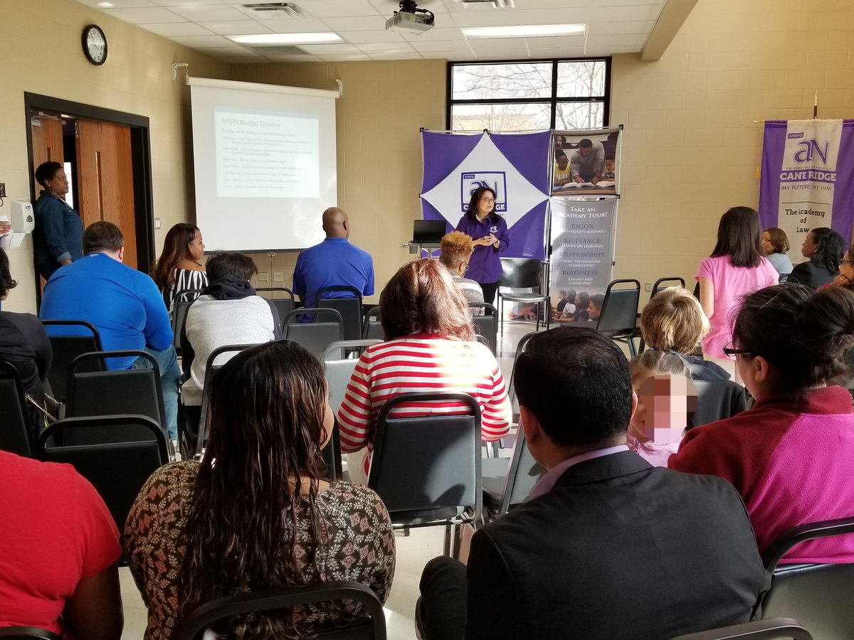 More from District 6 Budget Meeting @CaneRidgeHS. Clear info & thoughtful questions from community members. All info available MNPS.org @MetroSchools @MNPSSoutheast @CommAchieves