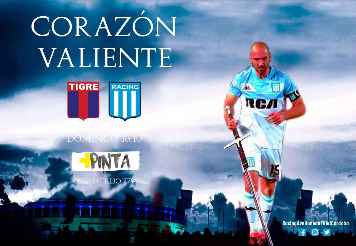 👉😄 Nadie más que el se merece esto. 
🎓 Mañana los esperamos desde las 17.00 en @pintabeershopok con happy hour de 🍺🍻 
#RacingClub 
#racingpositivo 
#filialracingcba #vamosacademia #LichaLopez