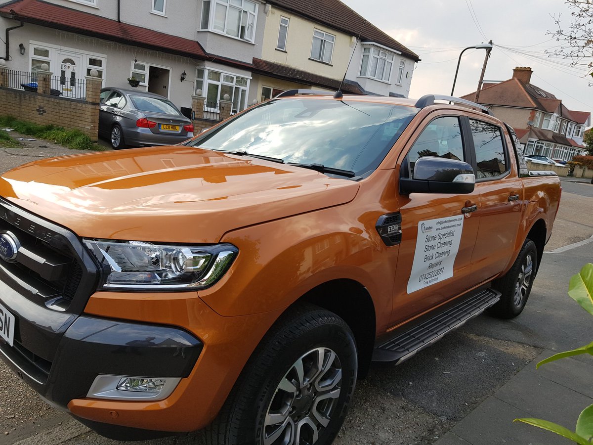 StoneworksL's tweet image. Brand new Ford Ranger Wildtruck 3.2 for Londonstoneworks limited.