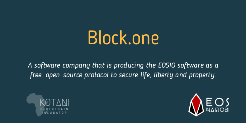 KotaniLabs's tweet image. #BlockOne 

A software company that is producing the EOSIO software as a free, open-source protocol to secure life, liberty and property.

#EOSFlashcards #EOSIO #Blockchain