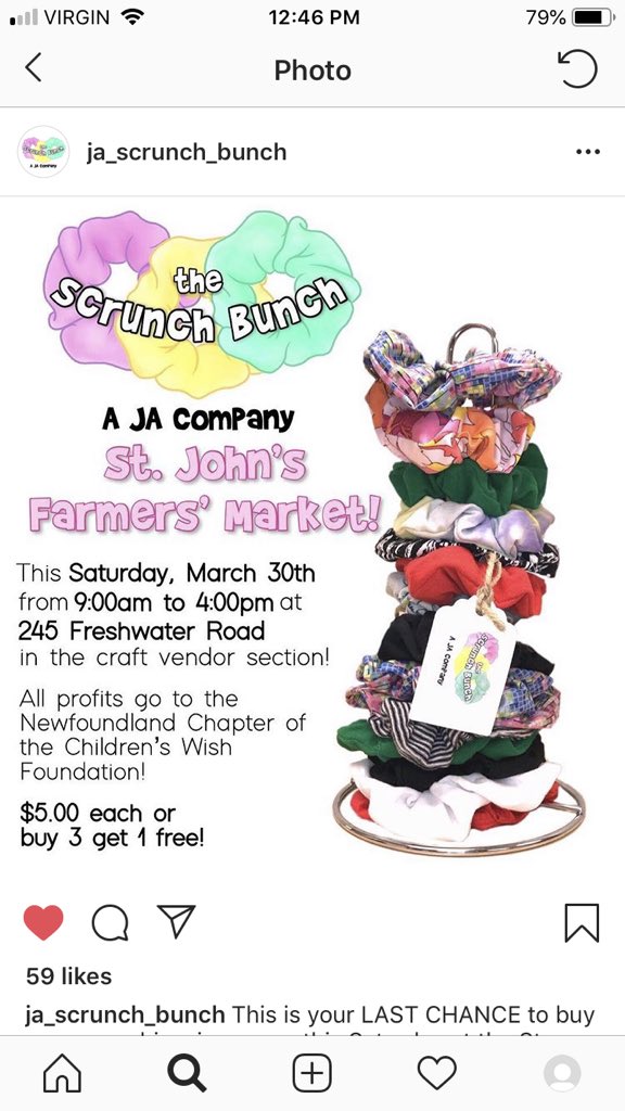 JANLinspires's tweet photo. If your plans this afternoon include visiting the @sjfm be sure to check out The Scrunch Bunch, a JA Company. #JANLinspires #companyprogram #achievers https://t.co/Zy3cOwYsCJ