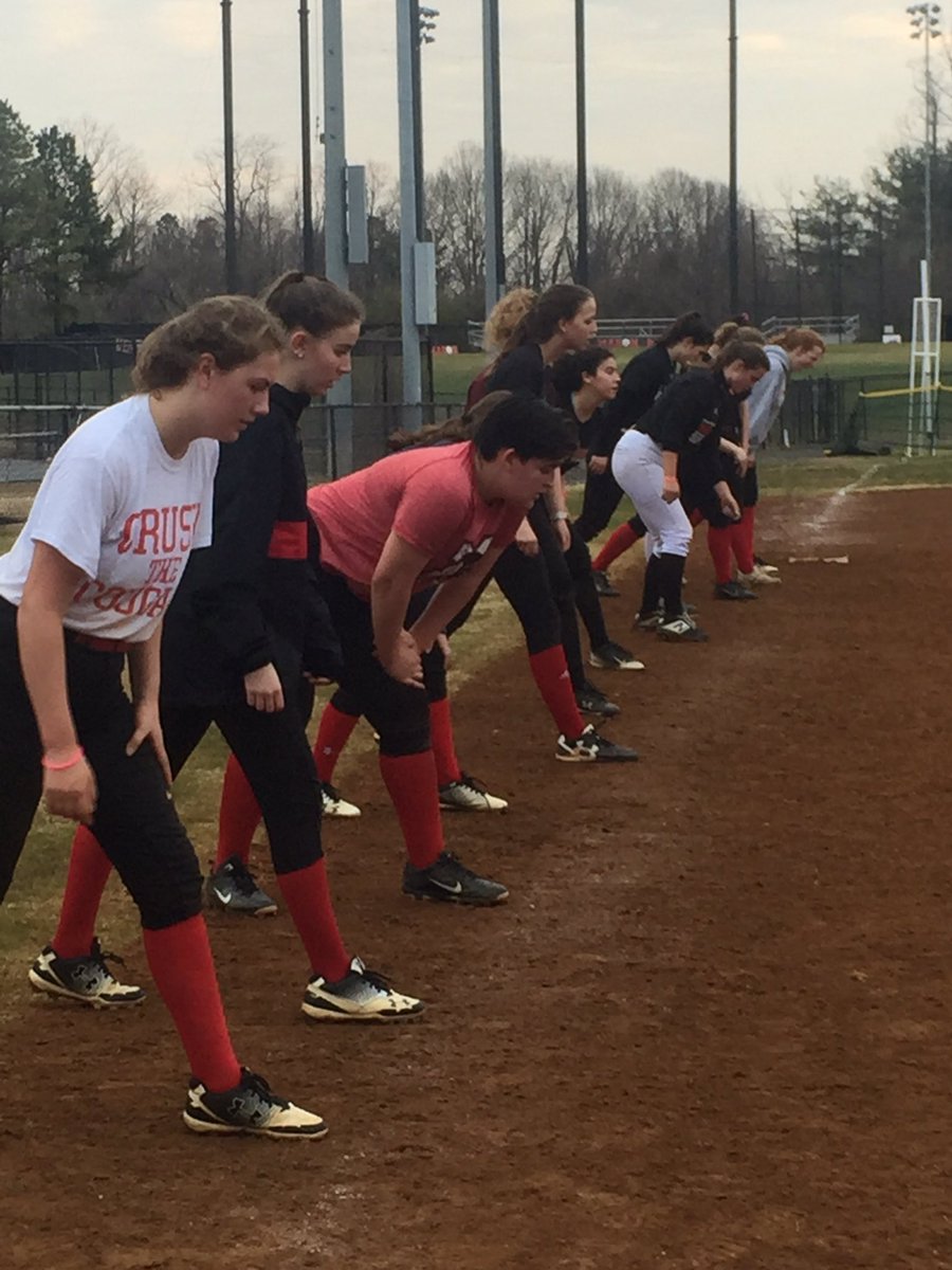 After! A tough morning physically, mentally, and emotionally. Excited to watch these girls take what they learned and put it into action! 🥎