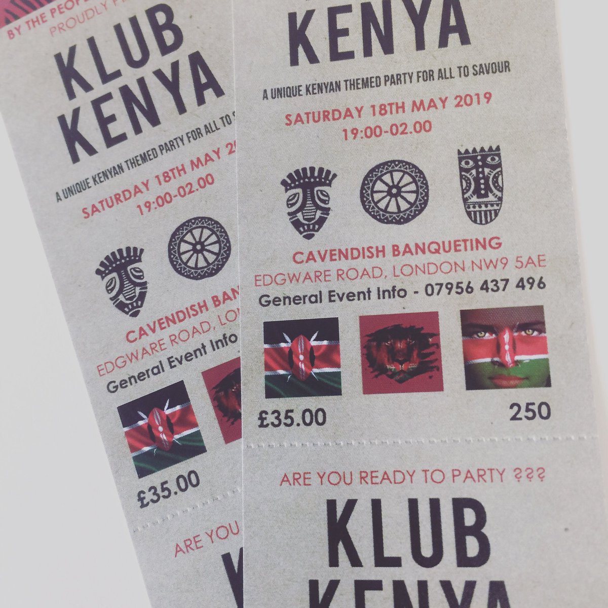 Tickets in hand and flying out quicker then we can say Jambo !!

<a href="/klubkenya/">klubkenya</a> #klubkenya 

klubkenya.co.uk