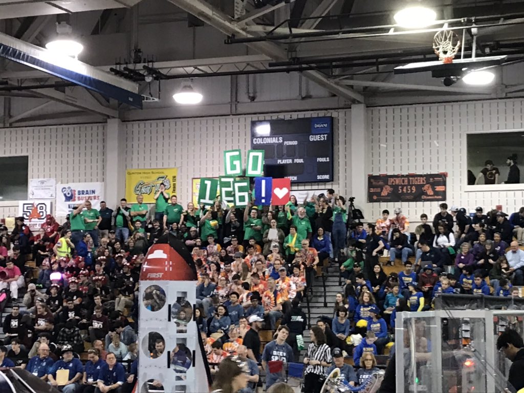 Let’s go Gael Force! First match of the day about to start!