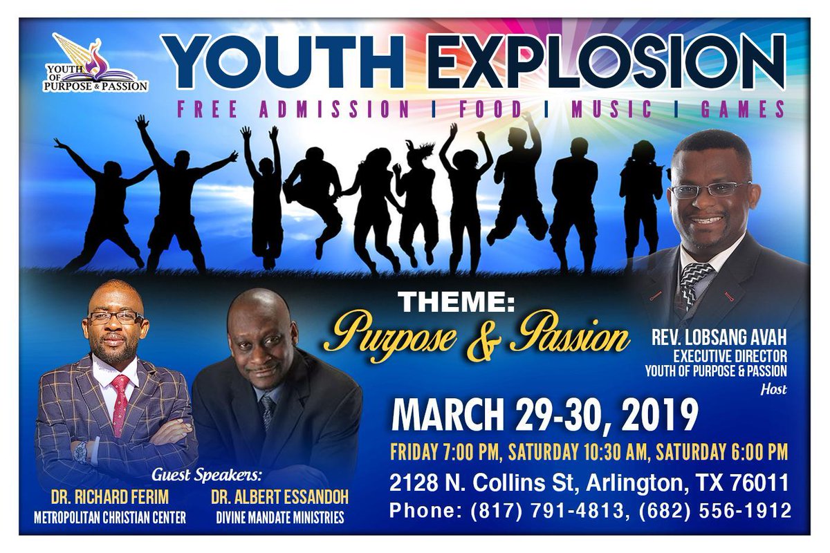 Y2PEvents's tweet image. Hey Youths! Today is the second day of the Youth Explosion Program! Come out and lets worship our amazing Father! #Y2P #YouthExplosion