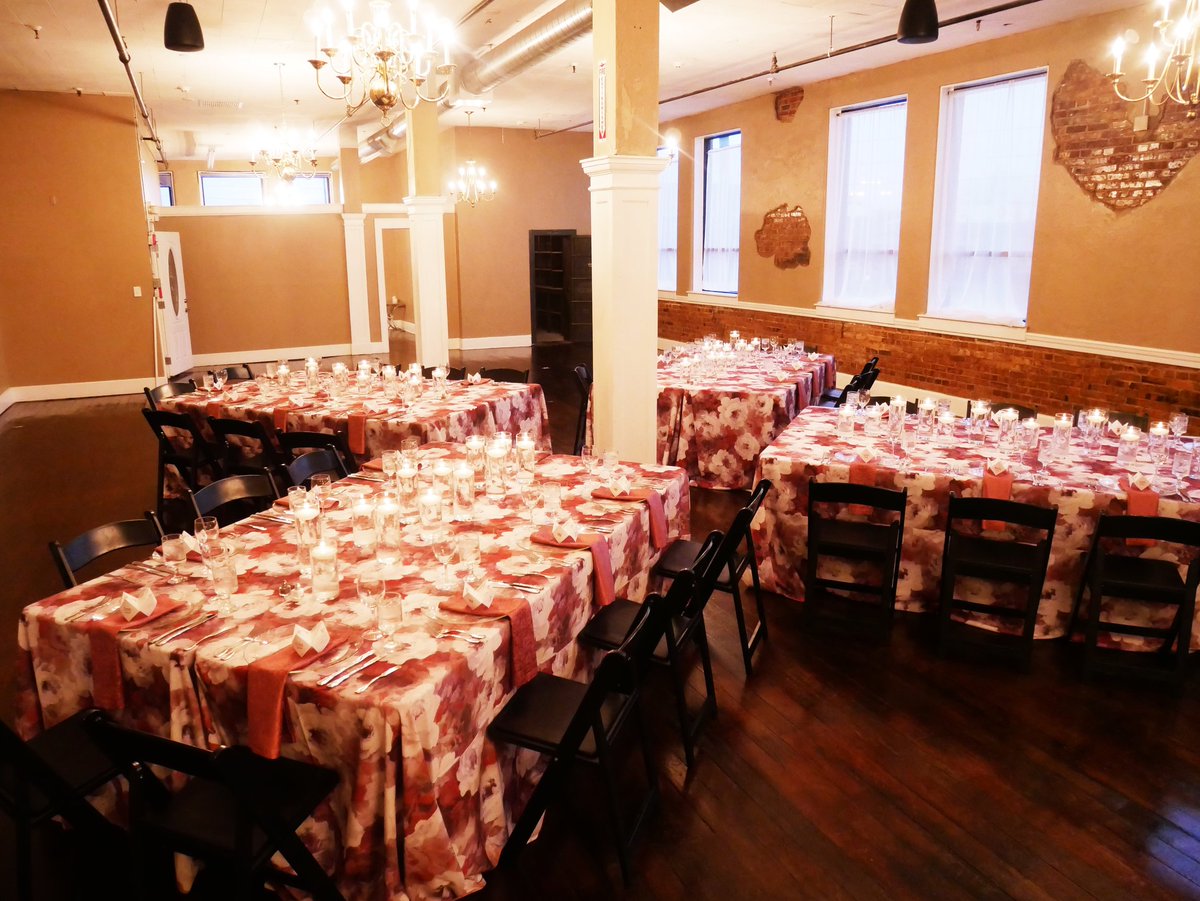 We love the warmth and intimacy of "The Overlook." It is such a unique space that offers a variety of event layouts.