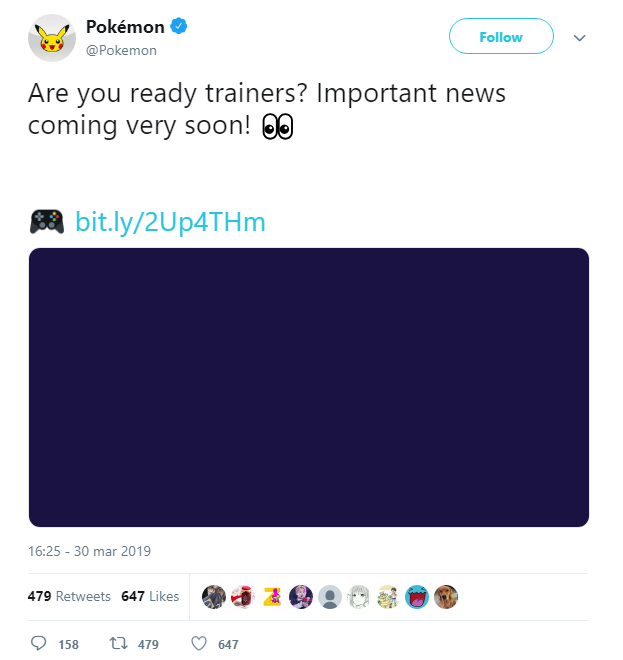 Apparently pkmn twt just tweeted and deleted this but i aint see shite on my tl, did anyone else catch it?