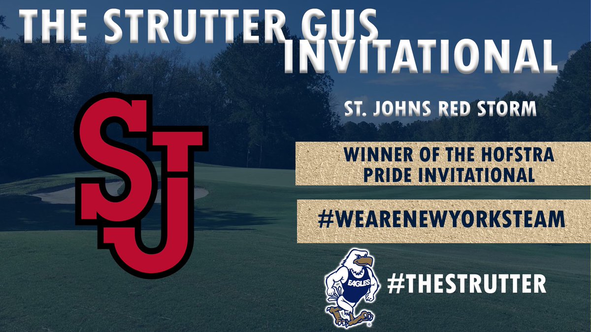 StrutterInvite's tweet image. The Red Storm of @StJohnsWGolf come into #TheStrutter having notched a win this season at the Hofstra Pride Invitational. #WeAreNewYorksTeam