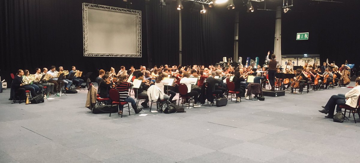 Wonderful experiences for the orchestra's members playing Tchaikovsky's 5th symphony alongside <a href="/BBCNOW/">BBC NOW</a> today.