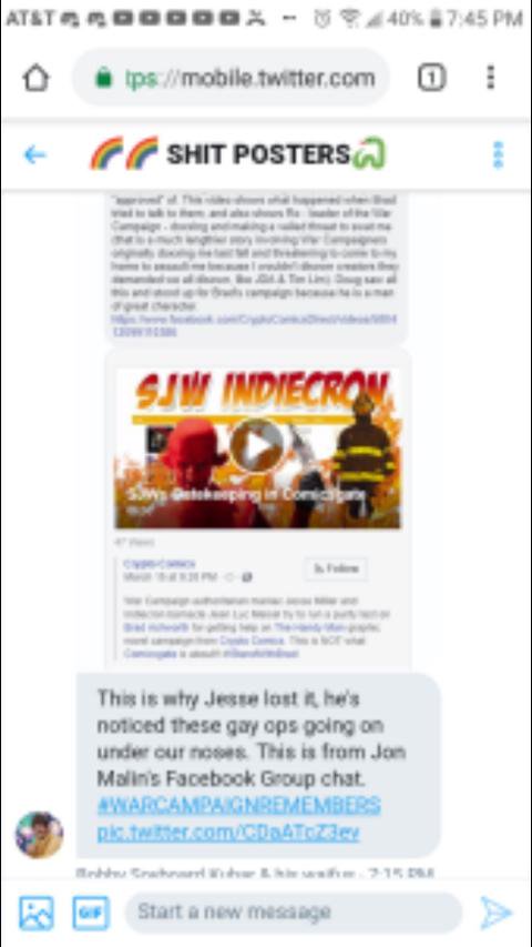 Droogs1962's tweet image. #ComicsGate #BLAMEWARCAMPAIGN