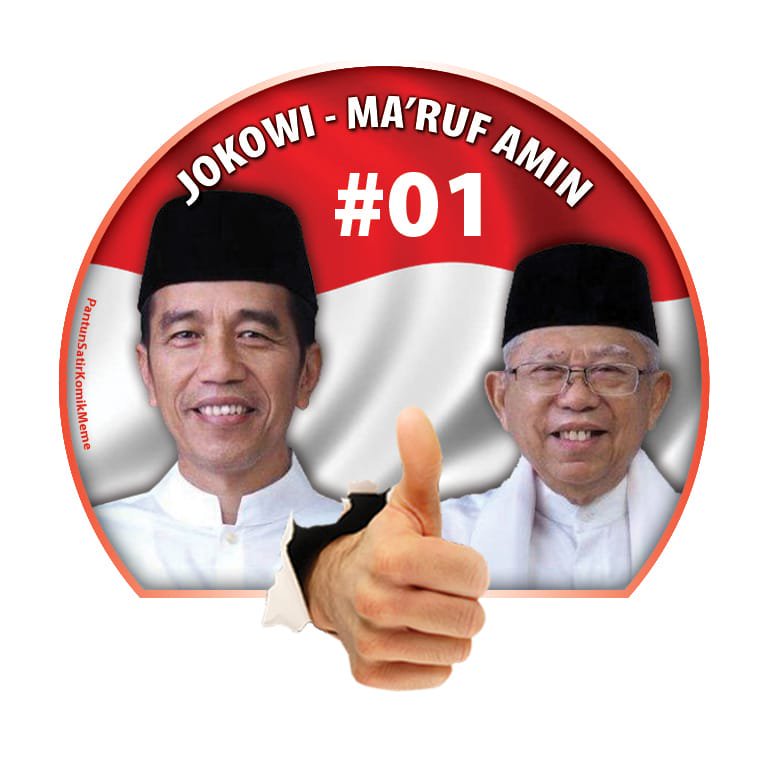 santrikiai's tweet photo. Visi Jokowi membangun Indonesia Maju. 
#01DILANjutkan https://t.co/tuEssOqIyf