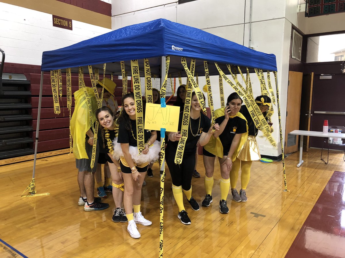 It’s <a href="/wuDanceMarathon/">Walsh University Cavathon</a> day! #WalshU students are having a blast raising money for <a href="/AkronChildrens/">Akron Children's</a>! #FTK #Cavathon2019