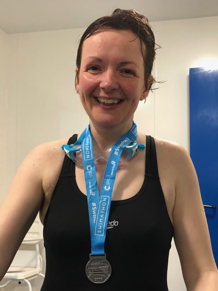 JohnSwinney's tweet image. I am so incredibly proud of Elizabeth Quigley - my amazing wife - who despite all that MS throws at her has just completed this year’s Swimathon ⁦@LiveActive_lal⁩ #Blairgowrie #SwimForAll