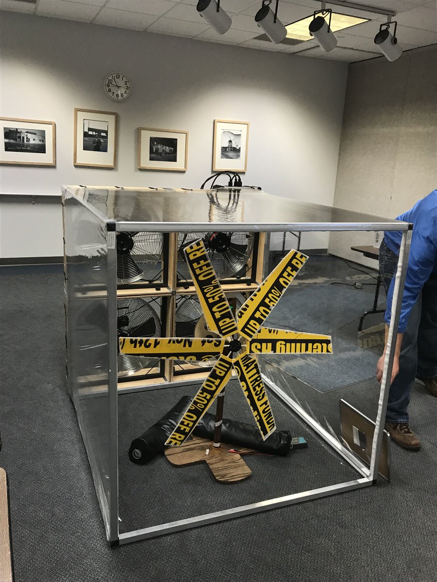 ksenergyprog's tweet image. State KindWind performance testing is underway! First up, CBCR9 from Sterling High School #kidwindchallenge