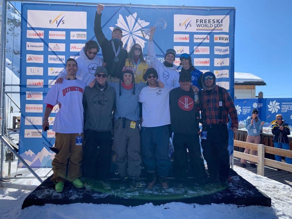 canfreestyleski's tweet photo. What a way to end the season! Megan Oldham wins 🥇in Silvaplana AND takes home the Crystal Globe 🙌 Canada also wins Nations Cup in Slopestyle. In case anyone is counting this is 🇨🇦‘s 5th Crystal Globe and 3rd Nations Cup this season. https://t.co/4slP3EPXg6