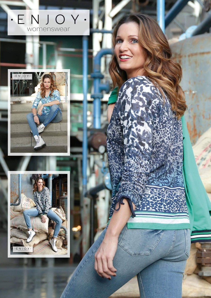 CheapyJeans's tweet image. 💙💚 Enjoy Womenswear 💙💚  New Star 💙💚

Mooie shirt van Enjoy Womenswear,  leuk in combinatie met een lichte 7/8 ste spijkerbroek van New Star... 😃

#Cheapy #Rolde #Cheapyjeans #weeswelkom #Hoofdstraat26
