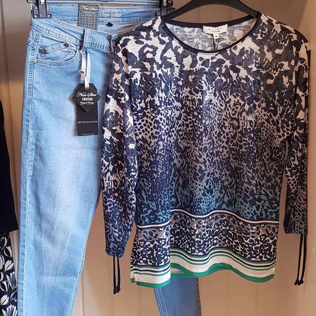 CheapyJeans's tweet image. 💙💚 Enjoy Womenswear 💙💚  New Star 💙💚

Mooie shirt van Enjoy Womenswear,  leuk in combinatie met een lichte 7/8 ste spijkerbroek van New Star... 😃

#Cheapy #Rolde #Cheapyjeans #weeswelkom #Hoofdstraat26