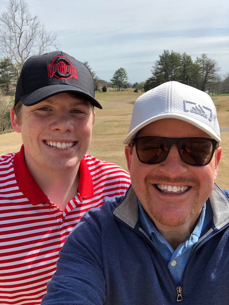 Sanford37932's tweet photo. Love seeing these two out playing golf. It’s always been Rob’s favorite.@kline_rob13  @dwsanfo https://t.co/SAHI6GhbkR