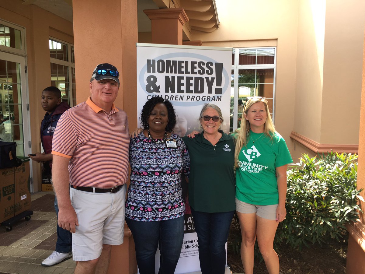 lopezlocus's tweet photo. MCPS Homeless &amp; Needy Children Program staff supporting the Tee Time For Tots fundraising organized by Community Bank &amp; Trust to help homeless children in Marion County. https://t.co/pjlAbNYR3I