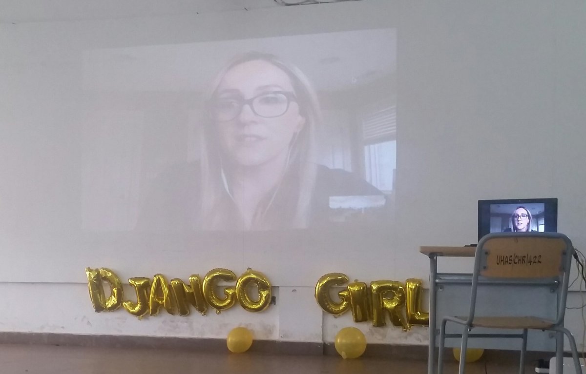 PyLadiesGhana's tweet image. @ewa_jodlowska throwing more light about the Python Software Foundation.
#djangogirlsho #codingwithkindness #womenwhocodeinpython