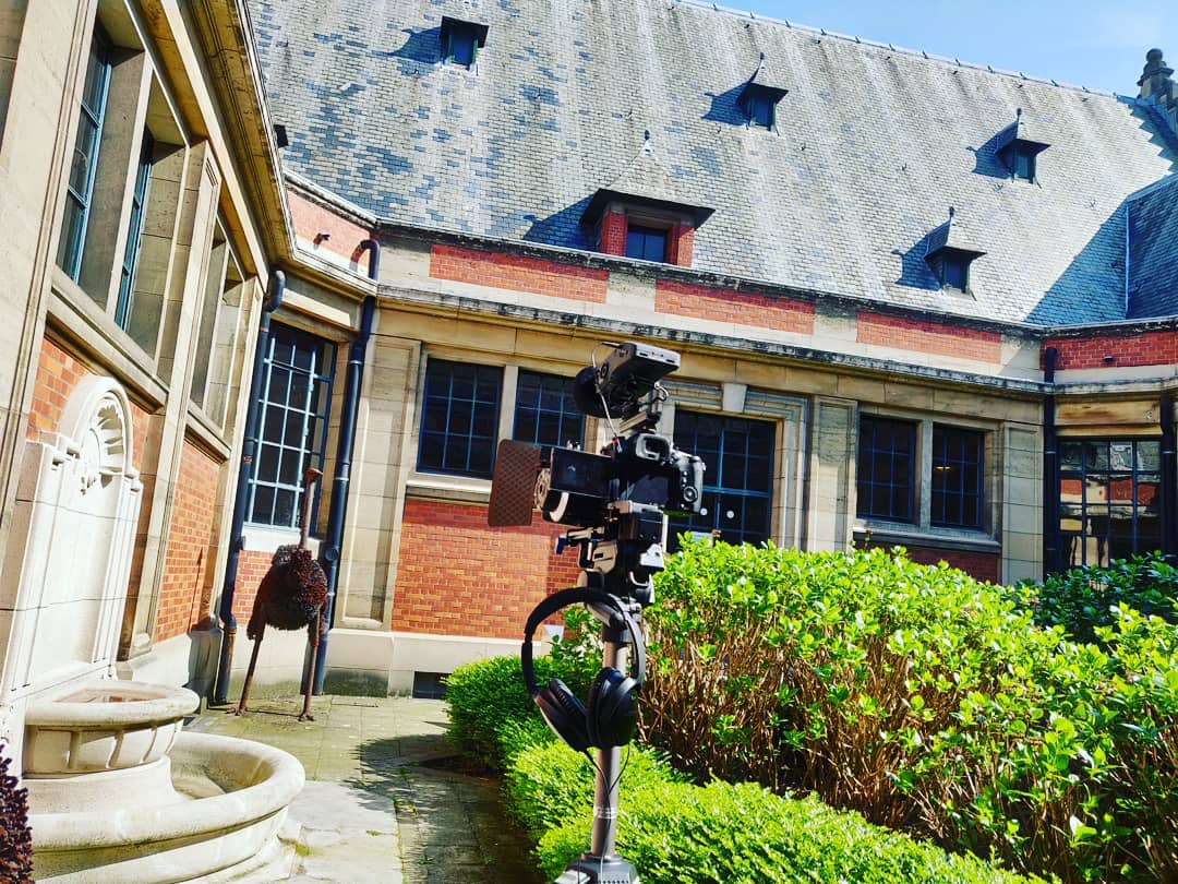 madeye_brussels's tweet photo. Some Saturday filming at @ULBruxelles for @Civix_be! https://t.co/kwpevqwfLj
