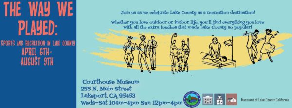 The Way We Played exhibit at the Courthouse Museum starts April 6 and runs until August 9. Special opening April 5. #Play #Outdoors #History bit.ly/2Uv4TCl