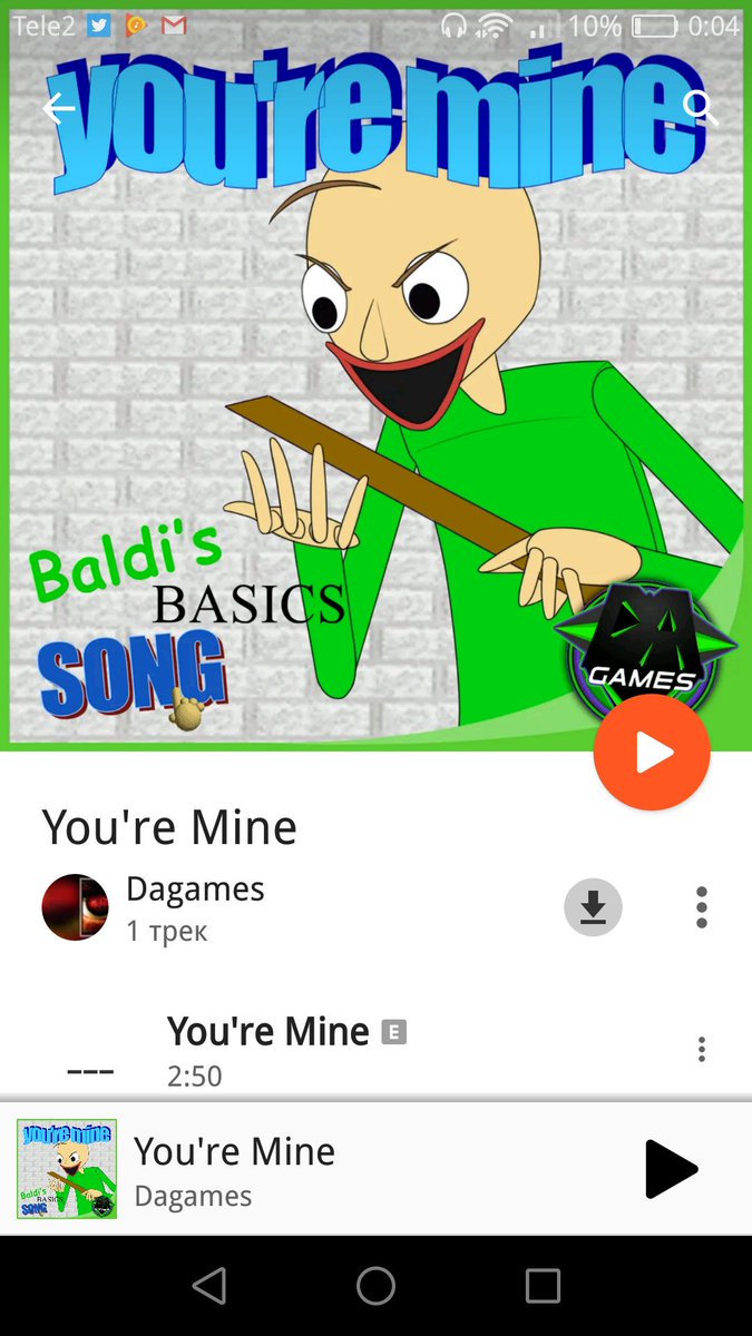 Baldis Basics Song Dagames