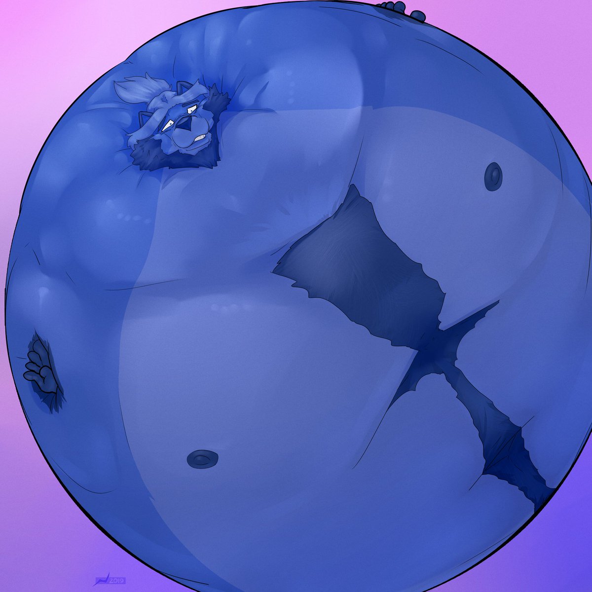 I really should have read the fine print before signing and chewing that gum. At least I can get juiced down just enough to waddle. First stop, the tailor for some new cloths. 

Done by <a href="/Dan_and_Nite/">Nite the Dragon 🫐</a>